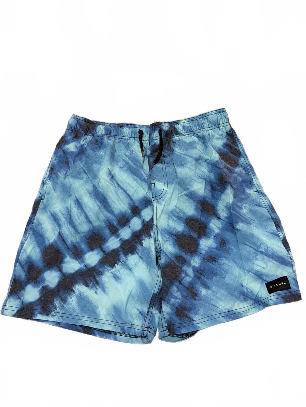 Rip Curl Boys Blue Tie-Dye Board Shorts XL